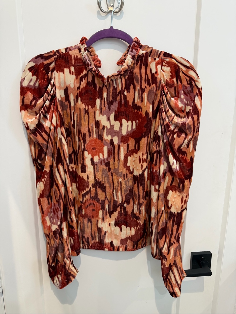 Ulla Johnson Velvet Blouse